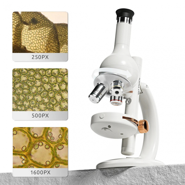 Joc STEM Set de Laborator Microscop 1600, TopBright Toys [3]