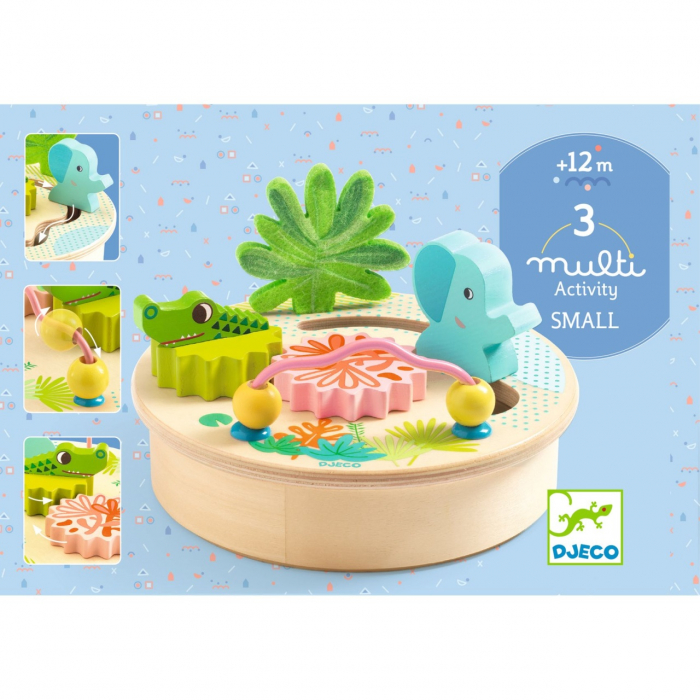 Jucarie bebe Mini centru de activitati MultiSmall, Djeco [3]