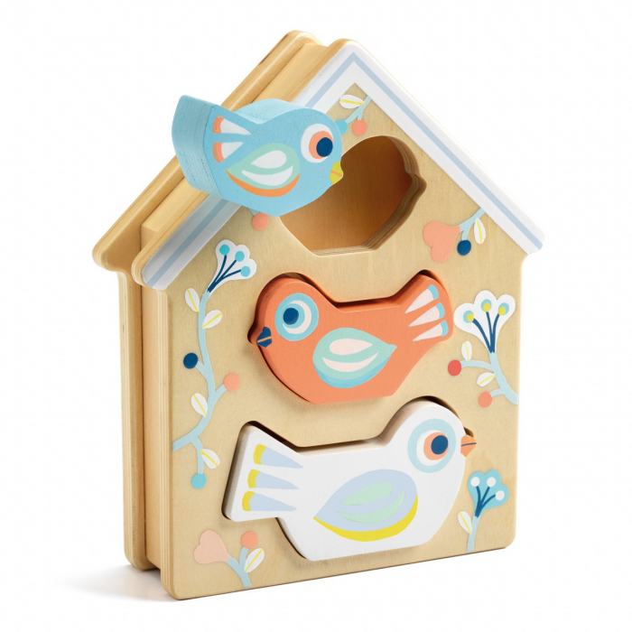 Jucarie din lemn BabyBirdi, Djeco [3]
