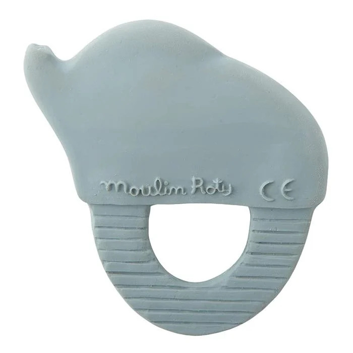 Jucarie Gingivala Elefant, 100% Cauciuc Natural, Moulin Roty [3]