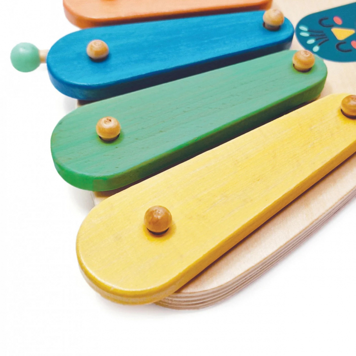 Jucarie Montessori Xilofon Paun, Svoora [4]