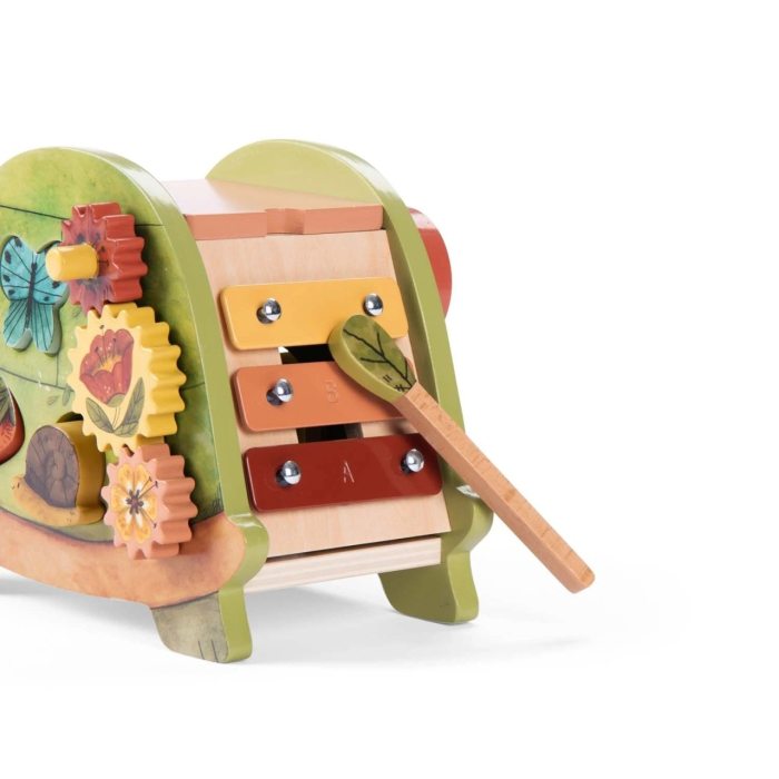 Jucarie multifunctionala din lemn Testoasa, Moulin Roty [3]