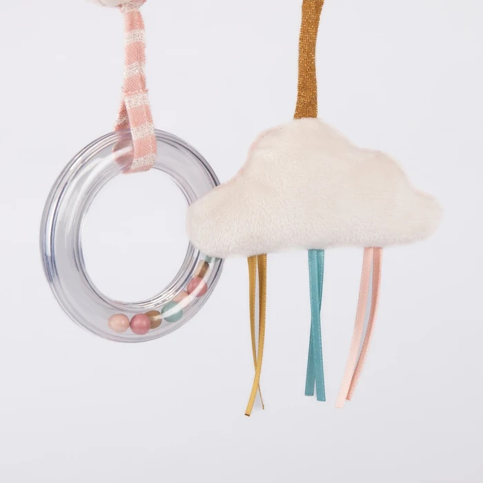 Jucarie senzoriala bebe Lebada cu activitati, Moulin Roty [3]