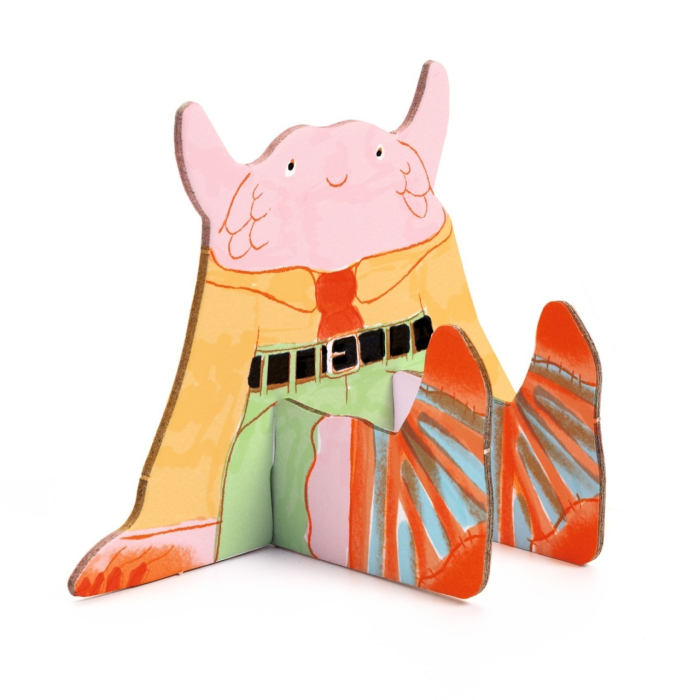 Kit Creativ Monstri de Colorat si Asamblat, Djeco [4]