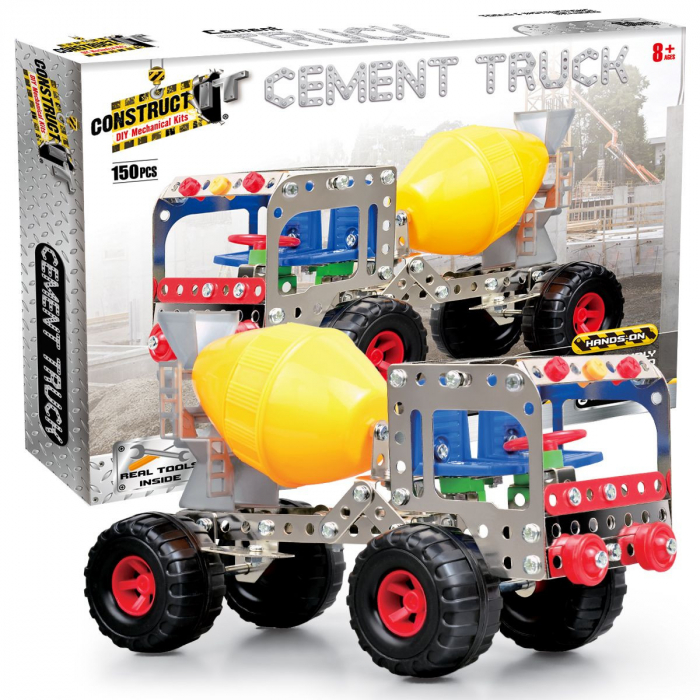 Kit STEM Betoniera, nivel intermediar, Construct It [3]