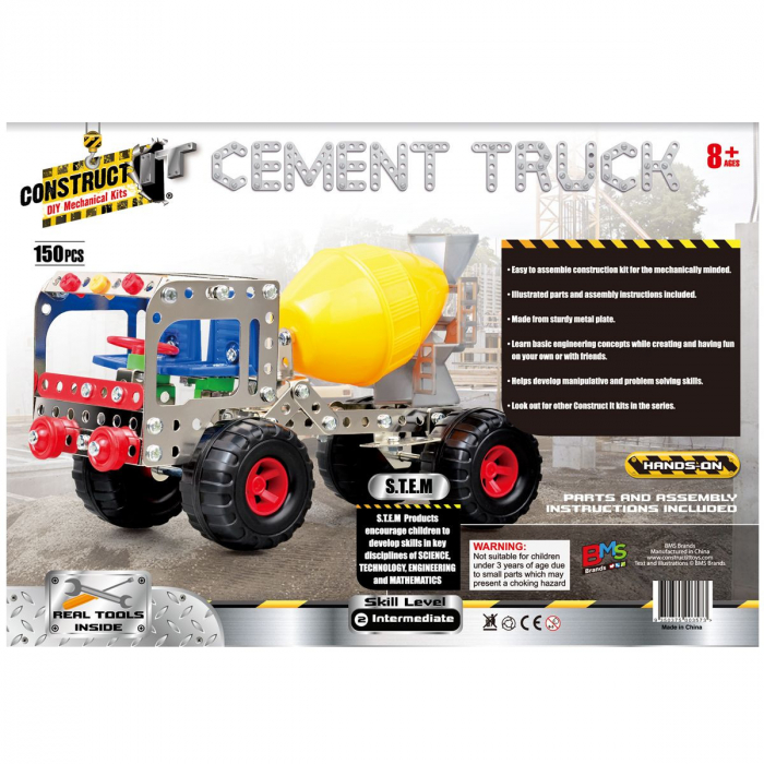 Kit STEM Betoniera, nivel intermediar, Construct It [4]