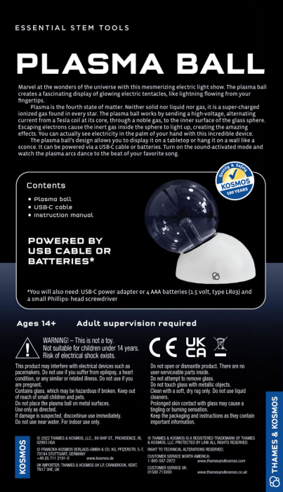 Kit STEM Bila cu plasma, Thames & Kosmos [4]