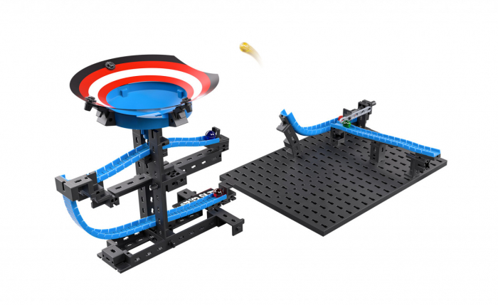 Kit STEM Cursa cu bile metalice - Booster, Fischertechnik [4]