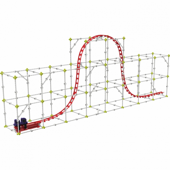 Kit STEM Inginerie pentru Roller Coaster - 305 Piese, 20 Experimente [3]