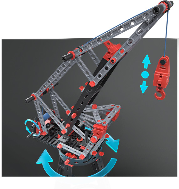 Kit STEM Inginerie structurala, Fischertechnik [4]