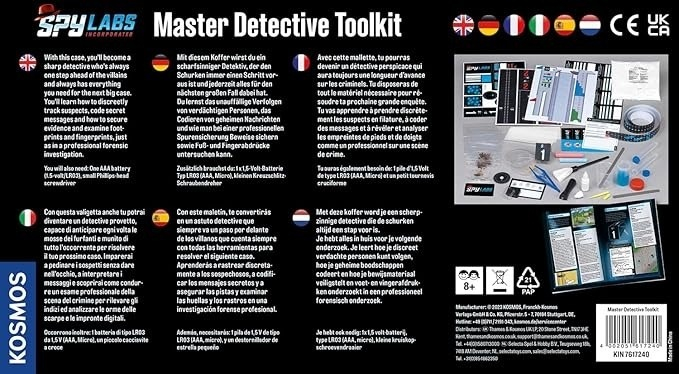 Kit STEM Marea trusa de detectiv, Kosmos [3]
