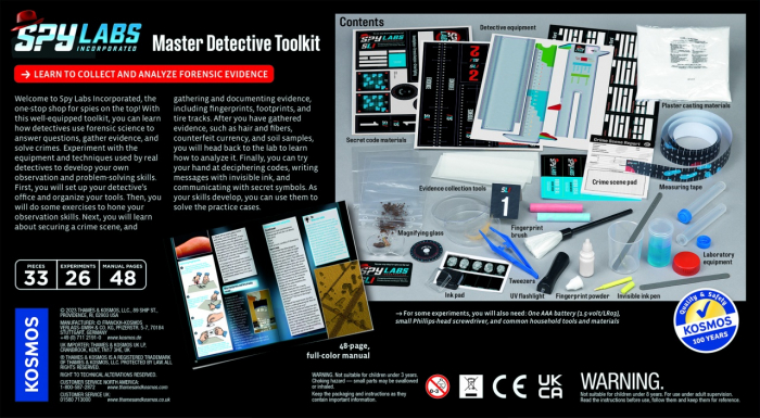 Kit STEM Marea trusa de detectiv, Thames & Kosmos [5]
