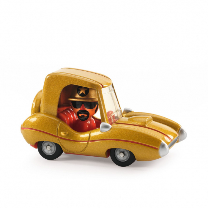 Masina Golden Star, Colectia Crazy Motors, Djeco [2]