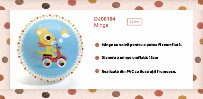 Minge Cursa Animalelor, 12 cm, cu Valva, din PVC [3]
