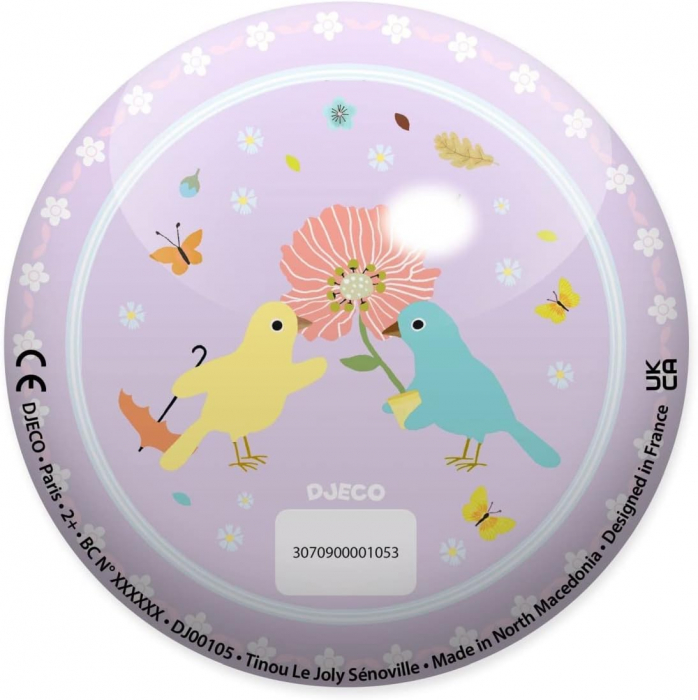 Minge Pisicuta Adorabila si Pasarele, 12 cm, cu Valva, din PVC [2]