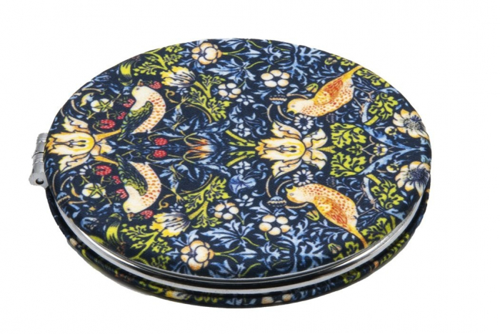 Oglinda de poseta design William Morris - Strawberry thief, Fridolin [1]