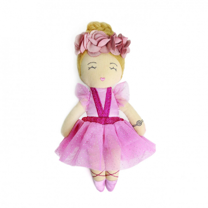 Papusa Balerina Carmen, 20 cm, din Material Textil, Svoora [2]