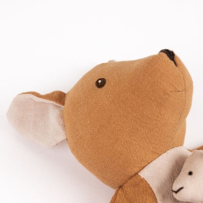 Papusa de mana Cangur cu pui, Egmont Toys [3]