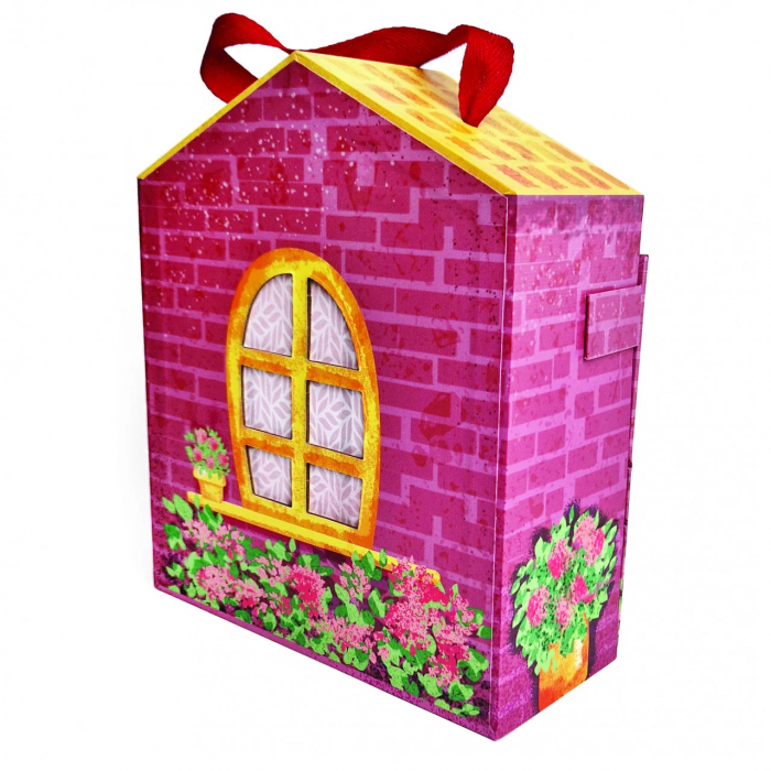Papusa Textila Anna cu Casa de Papusi, 20 cm, Joc Premiat in 2023 [4]