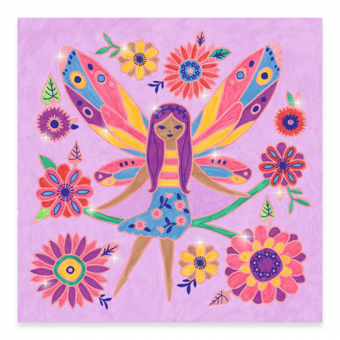 Planse de colorat Fapturi inaripate, Djeco [4]