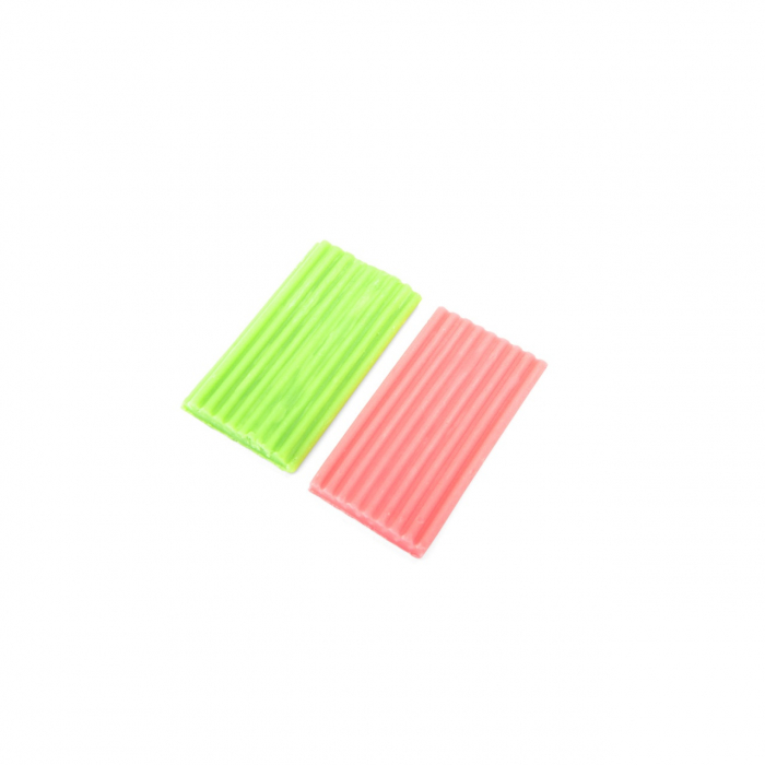 Plastilina fluorescenta, Roz si Verde, Moulin Roty [2]