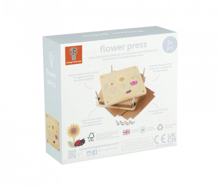 Presa Pentru Flori, din Lemn, Orange Tree Toys [5]