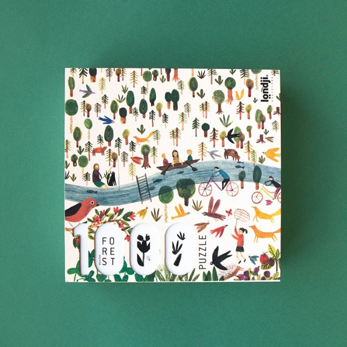 Puzzle 1000 piese Padurea, Londji [3]