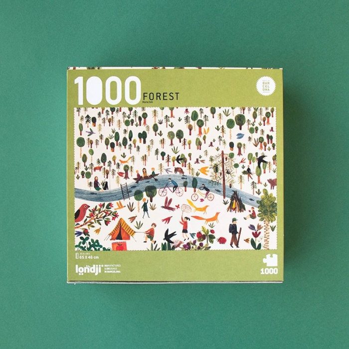 Puzzle 1000 piese Padurea, Londji [4]
