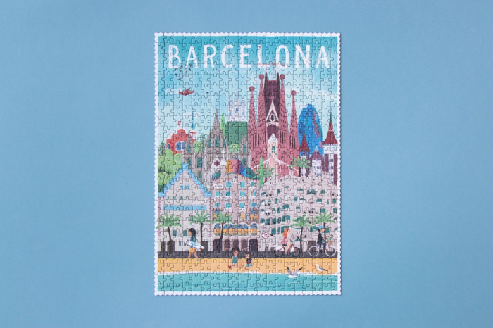 Puzzle Barcelona Gaudi, Londji [2]