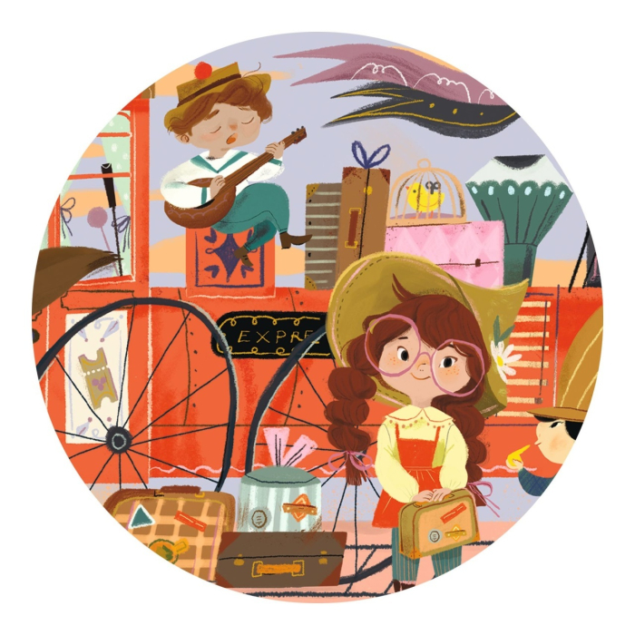 Puzzle Calatoria Miei, Djeco [3]