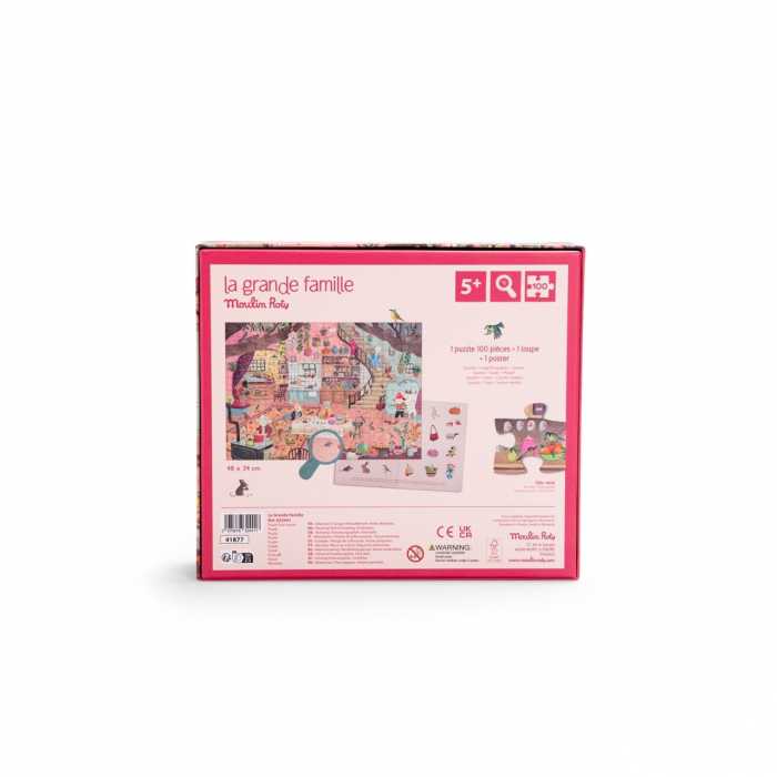 Puzzle de observatie Acasa, Moulin Roty [4]