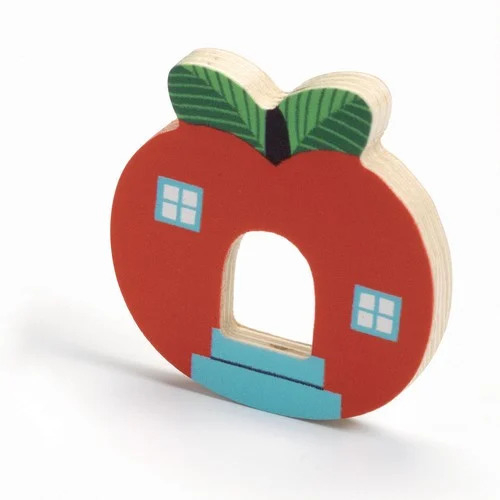 Puzzle din Lemn, Casa cu Surprize, 6 Piese, 18+ Luni [4]