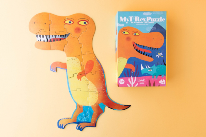 Puzzle Dinozaurul meu T-Rex, Londji [3]