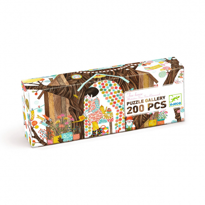 Puzzle galerie Casuta din copac, Djeco [1]