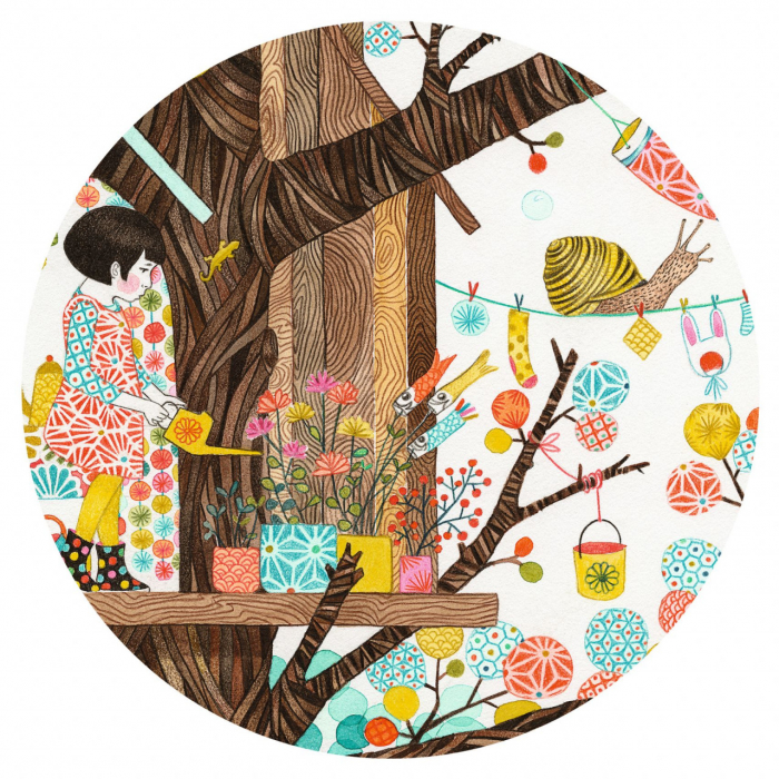Puzzle galerie Casuta din copac, Djeco [2]