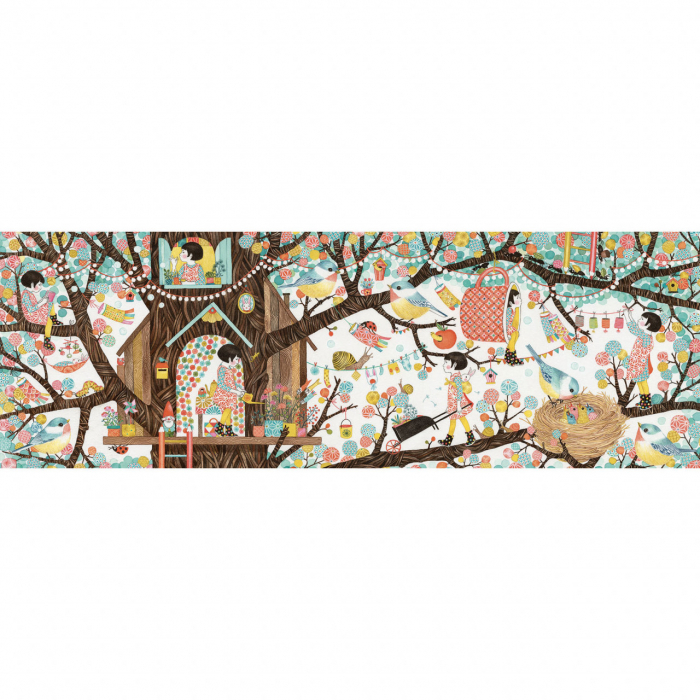 Puzzle galerie Casuta din copac, Djeco [3]