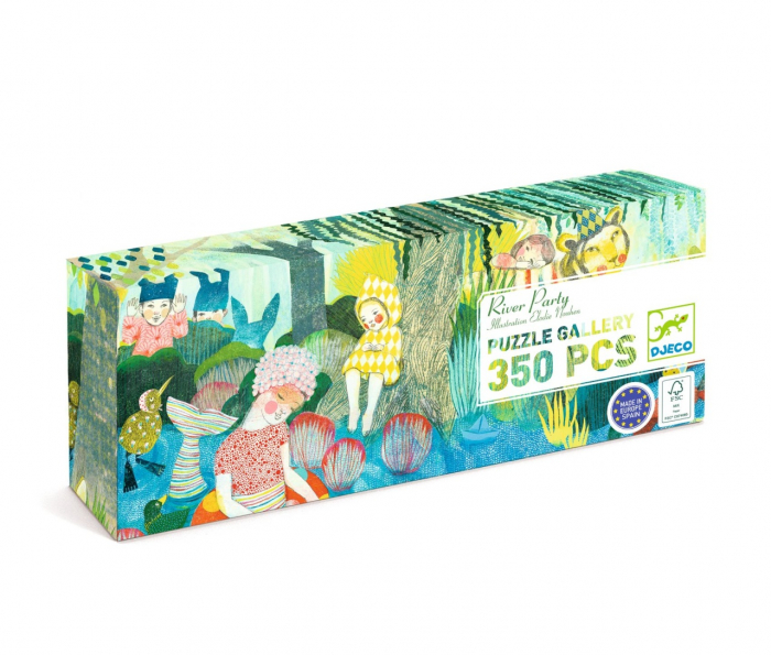 Puzzle galerie Petrecere la rau, Djeco [1]