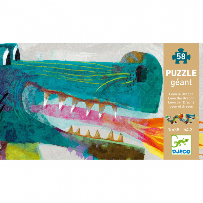 Puzzle gigant - Leon dragonul [4]
