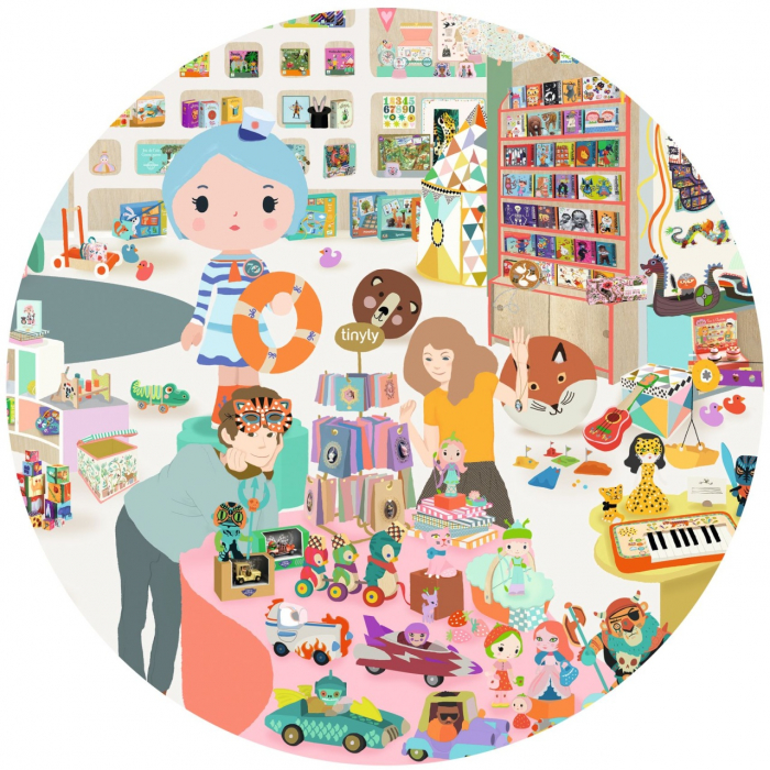 Puzzle Micul magazin, Djeco [3]