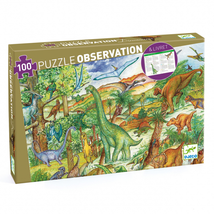 Puzzle observatie - Dinozauri [1]