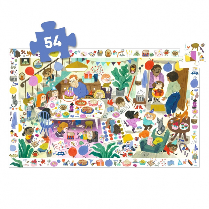 Puzzle Observație Petrecerea , Djeco [2]