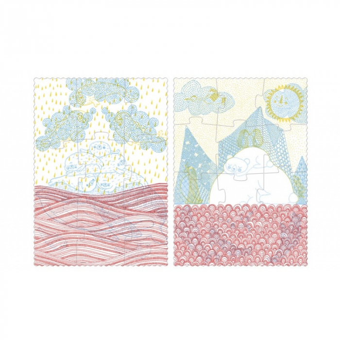 Puzzle progresiv Iglu, Londji [4]