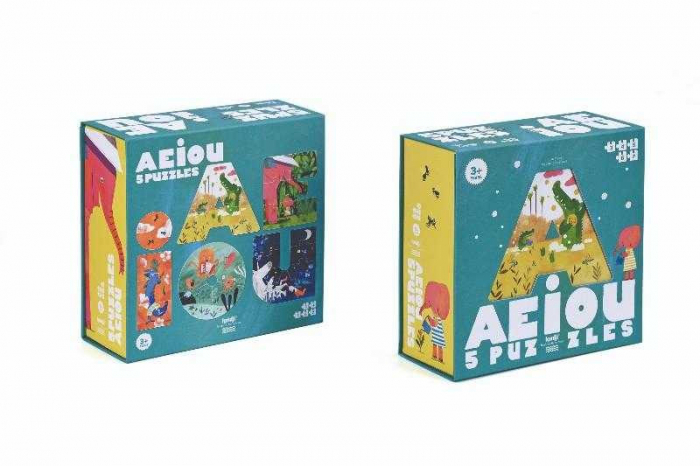 Puzzle progresiv vocale AEIOU [4]