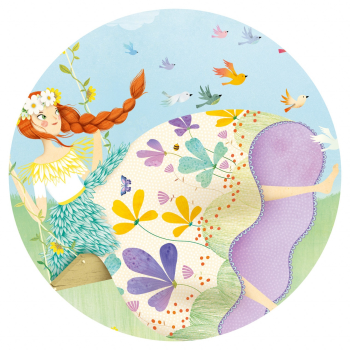 Puzzle Zana primaverii, Djeco [5]