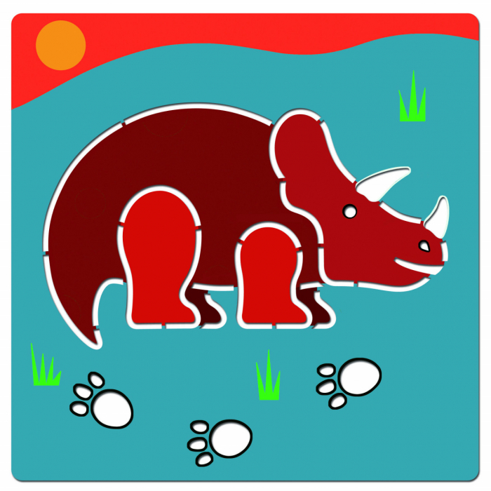 Sabloane Dinozauri, Djeco [2]