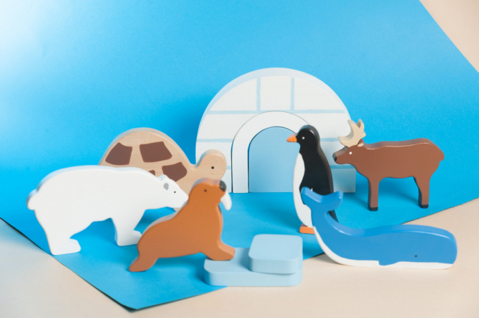 Set animale polare, Marc toys [2]