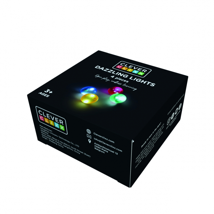 Set Bile Luminoase, Dazzling Lights 4 piese, Cleverclixx [4]