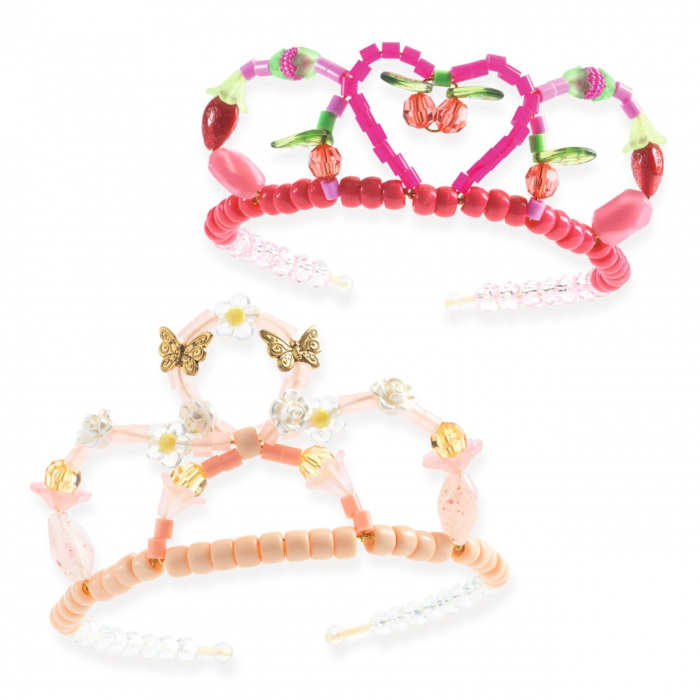 Set creativ diademe roz, Djeco [2]
