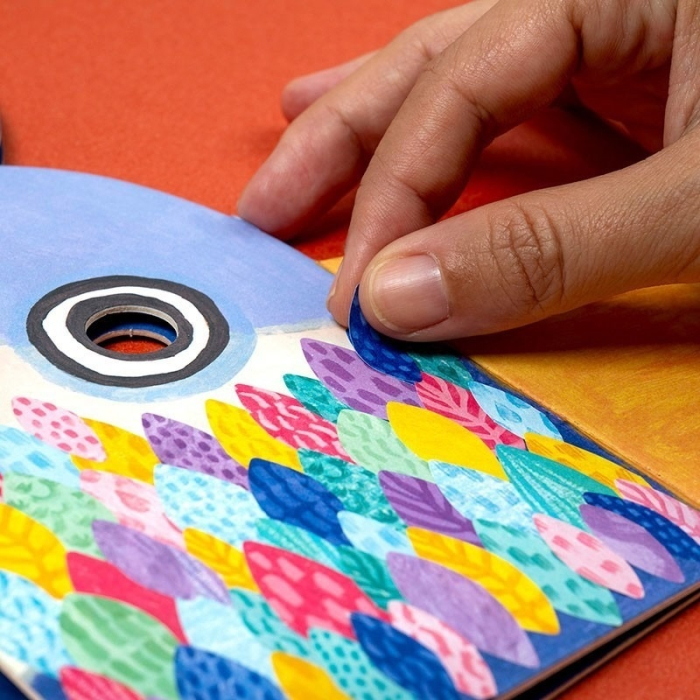 Set creativ DIY Masca pentru copii Pasare, Londji [4]