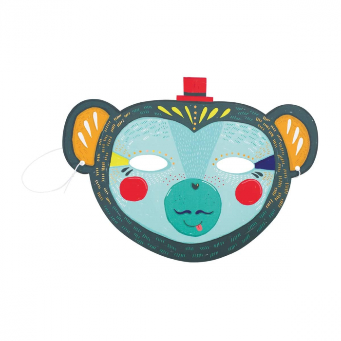 Set cu 6 masti animale, Moulin Roty [5]